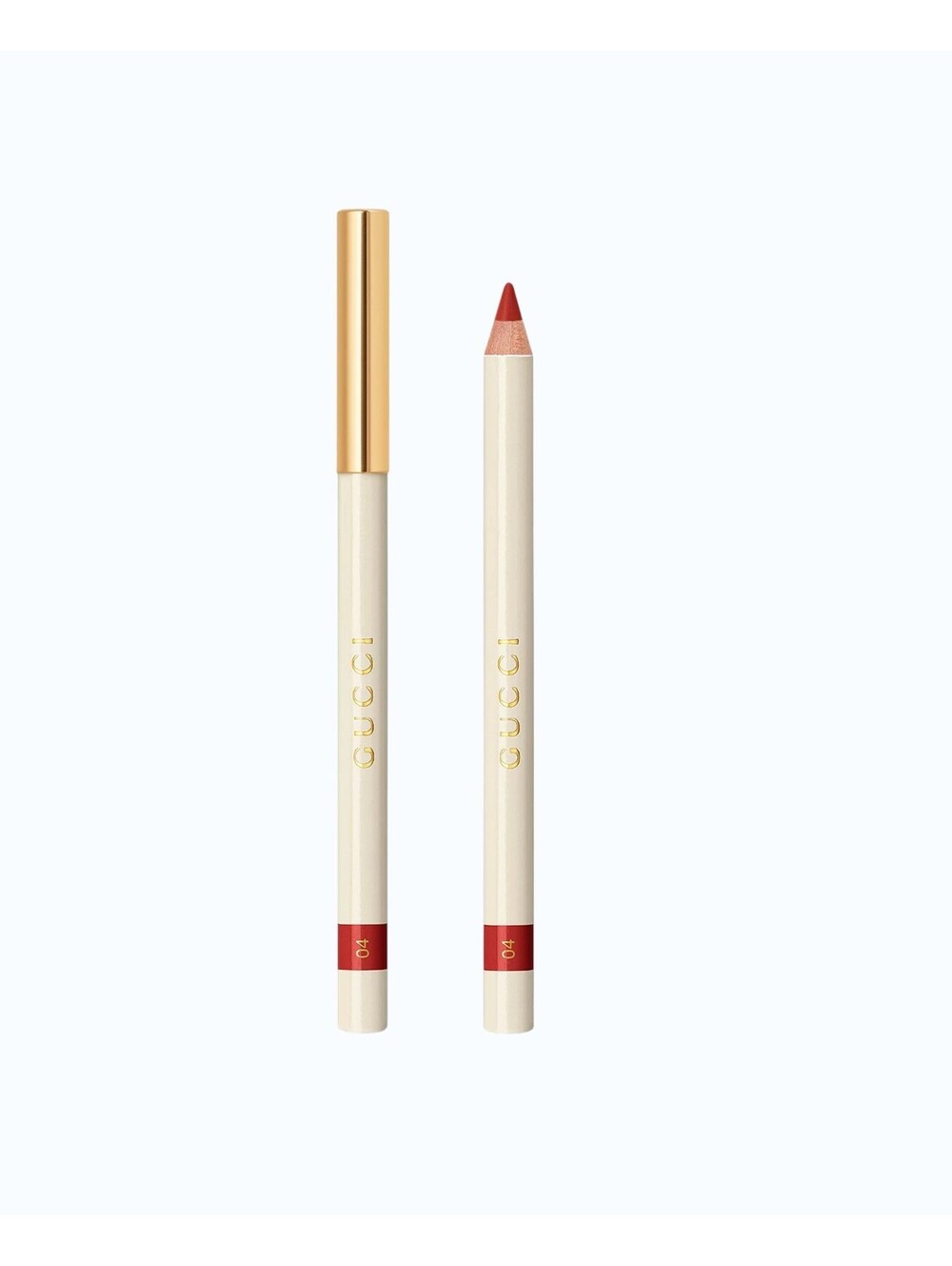 Gucci Crayon Contour De Levres Long Lasting Lip Pencil "Rouge 04" - NIB